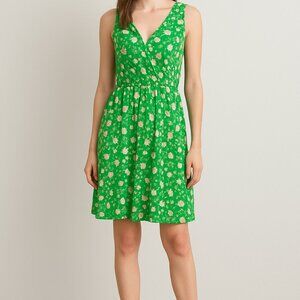Gilli Green Floral Sleeveless‎ Dress